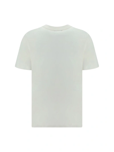 Shop Balmain T-shirts In Gab Blanc/noir