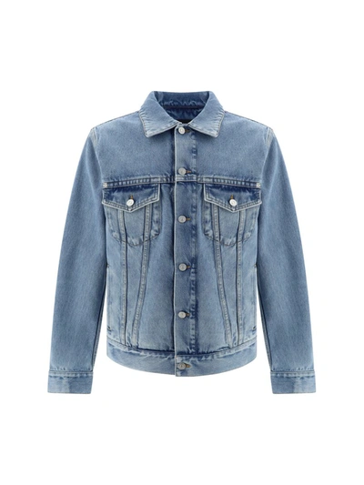 Shop Givenchy Jackets In Medium Blue