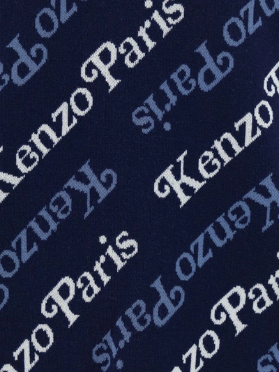 Shop Kenzo Knitwear In Midnight Blue