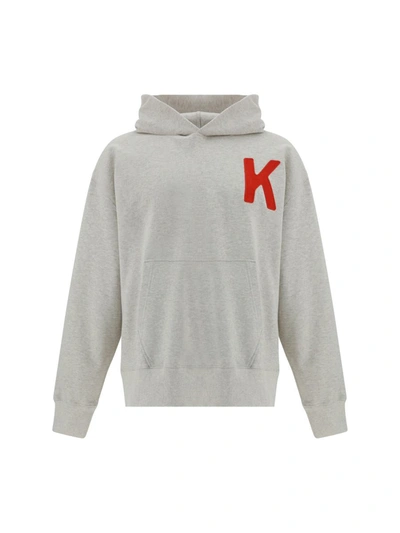 Shop Kenzo Sweatshirts In Pale Grey