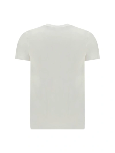 Shop Moschino T-shirts In Bianco