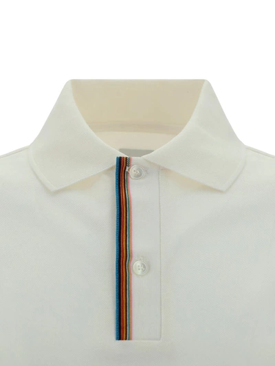 Shop Paul Smith Polo Shirts In White