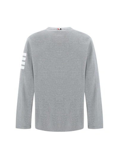 Shop Thom Browne Knitwear In Lt Grey
