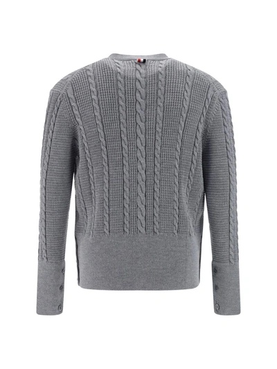 Thom Browne Cardigan  Men Color Grey In Lt Grey