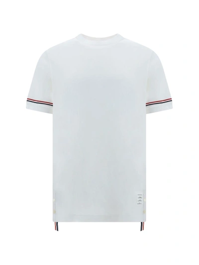 Shop Thom Browne T-shirts In White