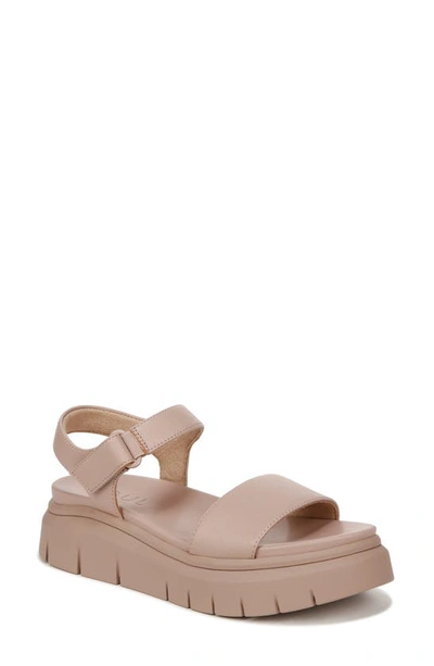 Shop Soul Naturalizer Poppi Platform Sandal In Blush Faux Leather