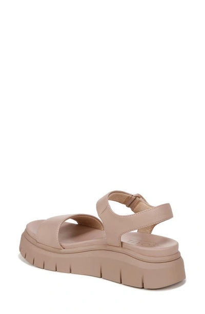Soul Naturalizer Poppi Platform Sandal In Blush Faux Leather