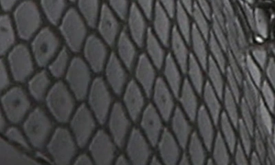 Shop Naturalizer Breona Slide Sandal In Black Faux Snake Leather