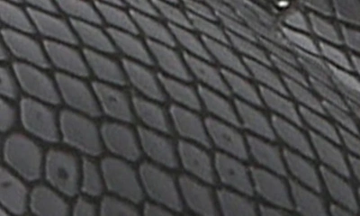 Shop Naturalizer Breona Slide Sandal In Black Faux Snake Leather