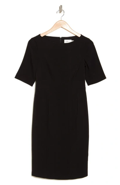 Shop Harper Rose Knit Sheath Dress In Black