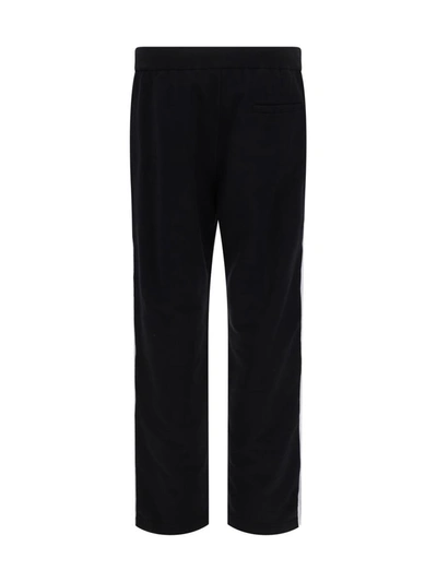 Dsquared2 Logo Tape Wide-leg Track Pants In 900