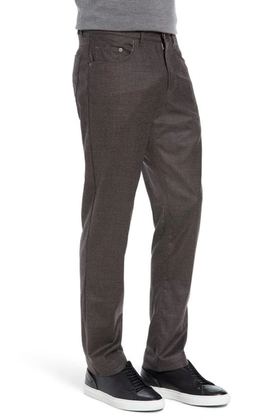 Shop Brax Cadiz Five Pocket Stretch Wool Trousers In Anthracite