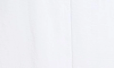 Shop Fraiche By J Ruffle Long Sleeve Faux Wrap Dress In White