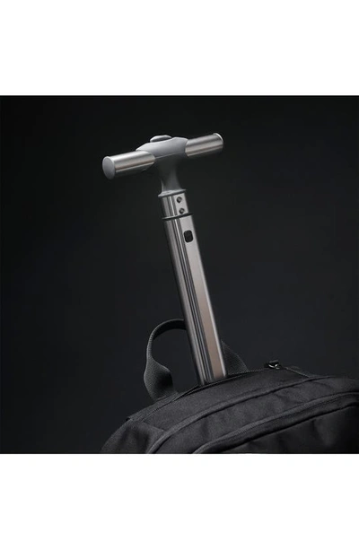 Solo New York Bleecker Recycled Polyester Rolling Backpack In Black