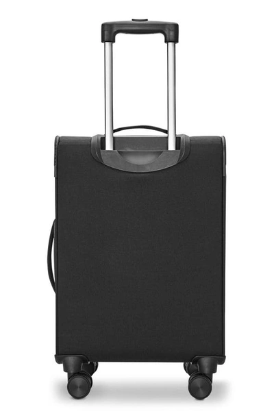 Shop Solo New York Re:treat Spinner Carry-on In Black
