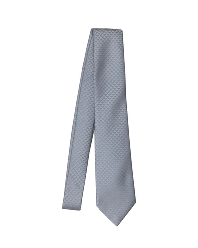Shop Ea7 Emporio Armani Necktie In Argento