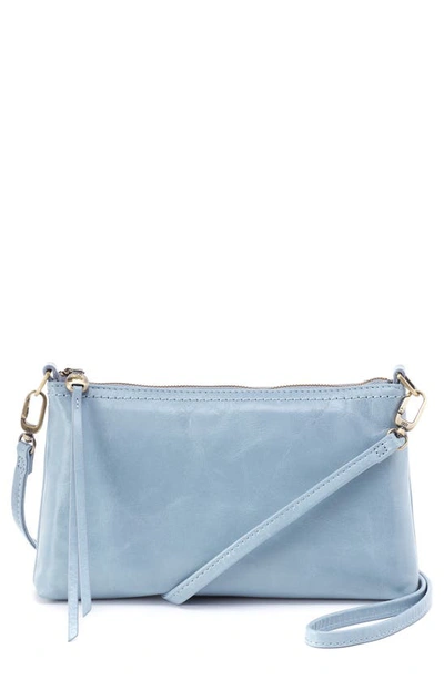 Shop Hobo Darcy Convertible Leather Crossbody Bag In Cornflower