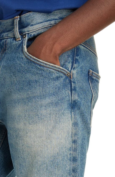 Shop Balmain Regular Fit Jeans In 6ff Blue