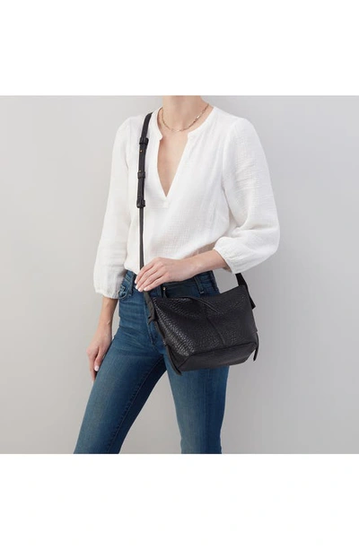 Hobo Bonita Leather Crossbody Bag In Black
