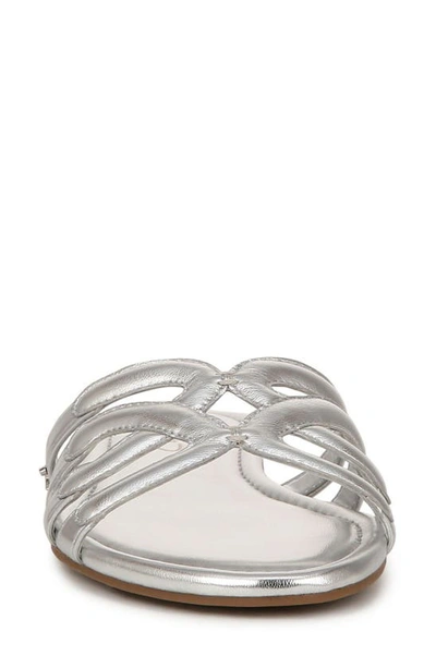 Shop Circus Ny By Sam Edelman Cat Slide Sandal In Soft Silver