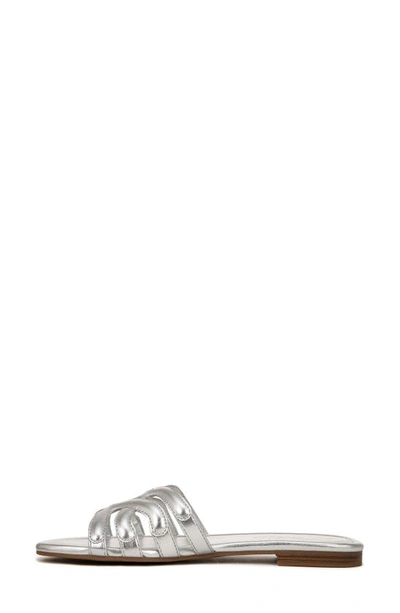 Shop Circus Ny By Sam Edelman Cat Slide Sandal In Soft Silver