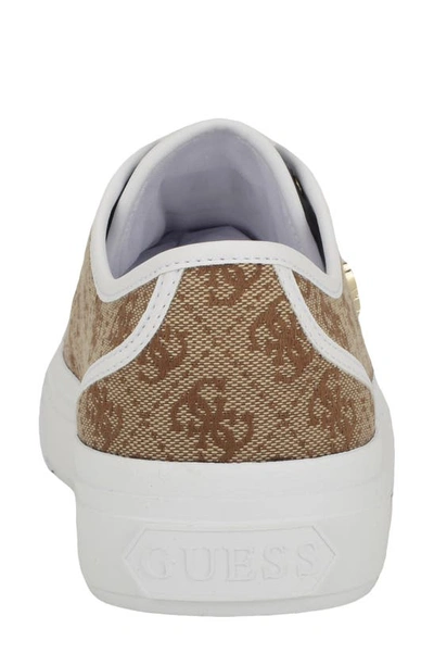 Shop Guess Jelexa Sneaker In Medium Brown