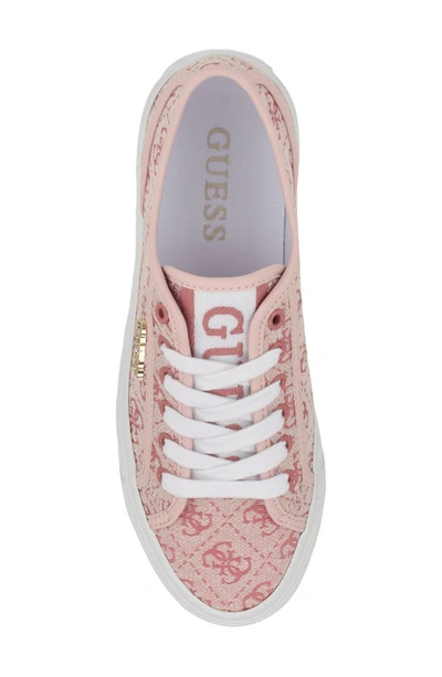 Shop Guess Jelexa Sneaker In Pink