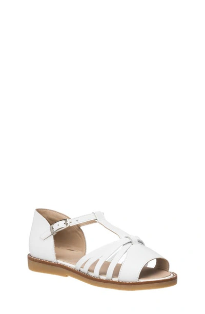 Elephantito Nadine Metallic Sandal In White
