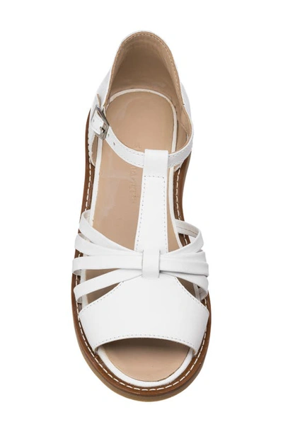 Elephantito Nadine Metallic Sandal In White