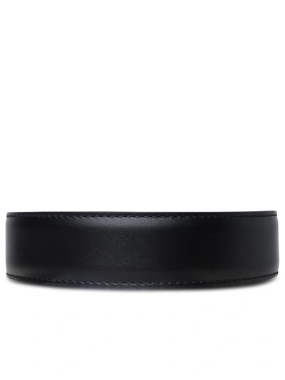 Shop Dolce & Gabbana Woman  Black Leather Belt