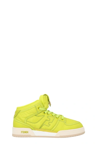 Shop Fendi Women ' Match' Sneakers In Green