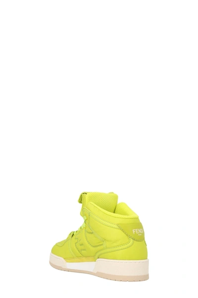 Shop Fendi Women ' Match' Sneakers In Green