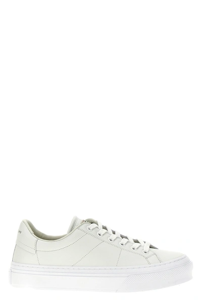 Shop Givenchy Men 'city Sport' Sneakers In White