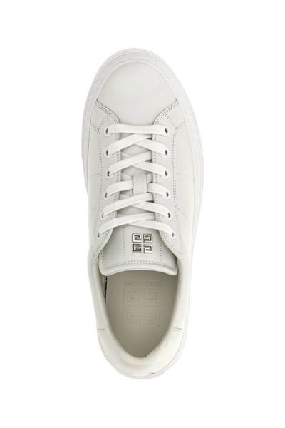 Shop Givenchy Men 'city Sport' Sneakers In White