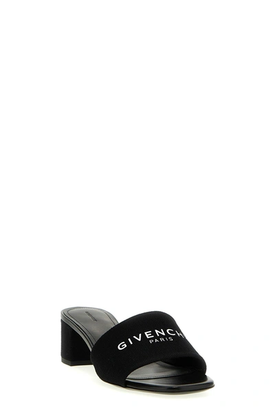 Shop Givenchy Women '4g' Sandals In Black