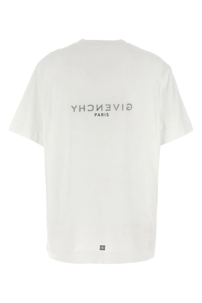 Shop Givenchy Women Logo T-shirt In White