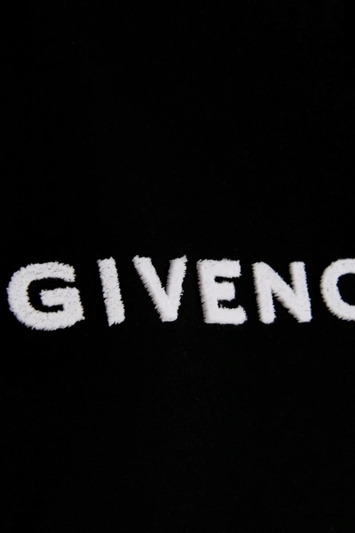Shop Givenchy Women Velvet Logo T-shirt In Multicolor