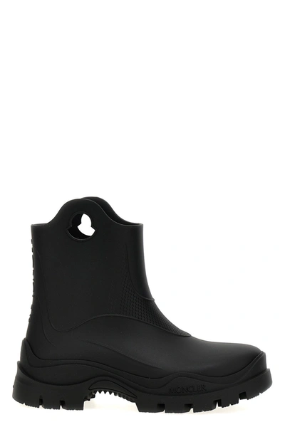 Shop Moncler Women 'misty' Ankle Boots In Black
