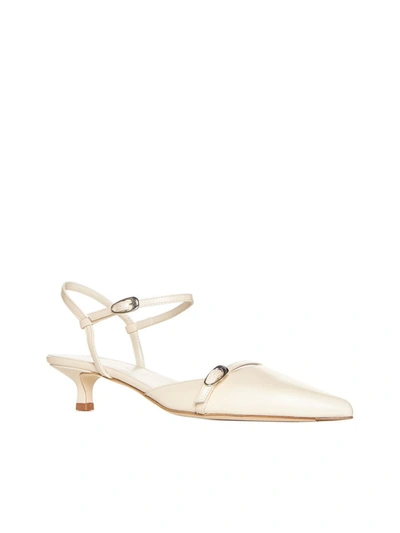 Shop Aeyde Sandals In White