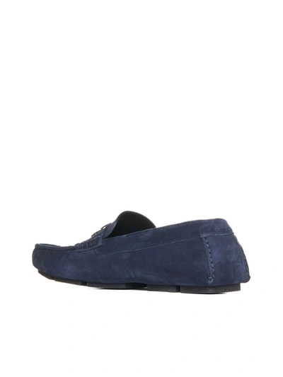 Shop Dolce & Gabbana Flat Shoes In Tono Blu