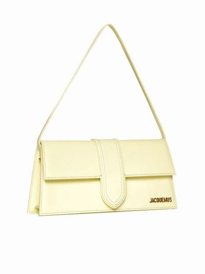 Shop Jacquemus Bags In Pale Yellow