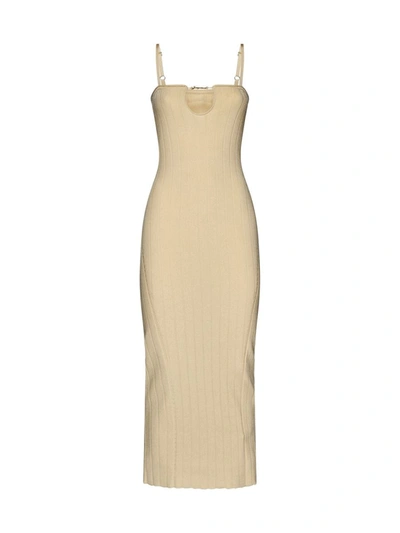 Shop Jacquemus Dresses In Light Ivory