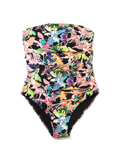 Shop Hanky Panky Bandeau One Piece Swimsuit In Multicolor