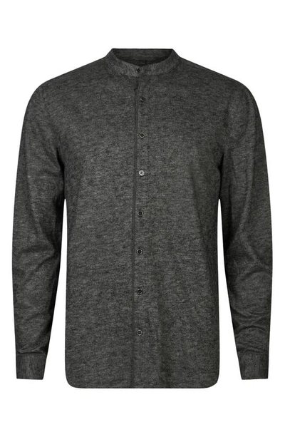Shop John Varvatos Fulton Relaxed Fit Shirt Jacket In Iron Grey