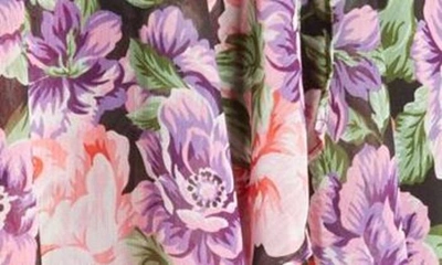 Shop Fraiche By J Mura Floral Ruffle Faux Wrap Dress