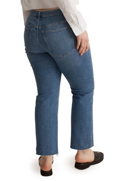 Shop Madewell Kick Out Crop Jeans In Cherryville Wash