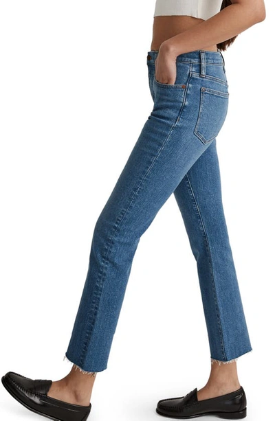 Shop Madewell Kick Out Crop Jeans In Cherryville Wash
