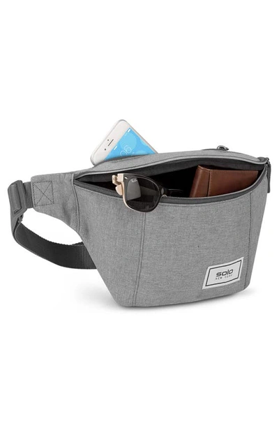 Solo New York Gen Belt Bag In Grey