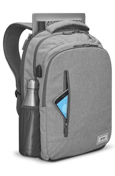 Shop Solo New York Define Backpack In Grey