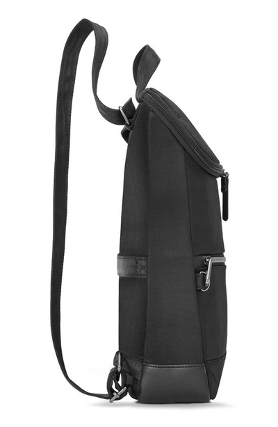 Shop Solo New York The City Shield Stealth Hybrid Backpack In Black